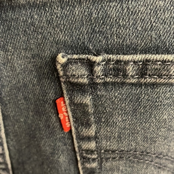 LEVIS 514 Big Boys straight leg denim jeans with stretch size 14 reg 27W 27L - Picture 7 of 9